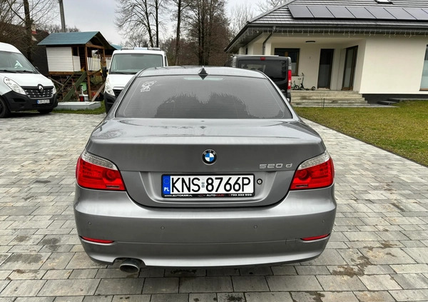 BMW Seria 5 cena 26999 przebieg: 316000, rok produkcji 2009 z Brzesko małe 211